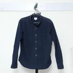 15　TAKEO KIKUCHI　ネイビーコットンシャツ