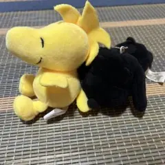 スヌーピー ウッドストック ぬいぐるみ キーホルダーセット