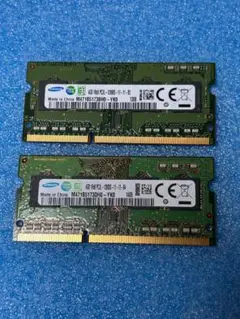 289 ノートPC用DDR3L-1600 PC3L-12800S 4GB×2本