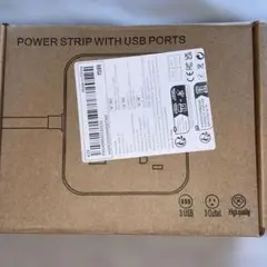 電源タップ USBポート付き 3口 ホワイト
