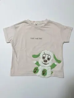 ワンワン Tシャツ 100センチ ピンク