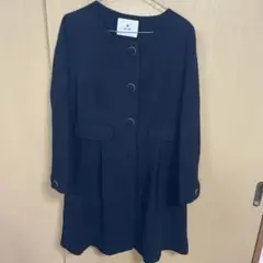 ef-de エフデ ロングコート アンゴラ混