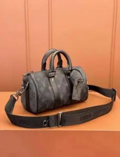 Louis Vuitton ボストンバッグ グレー