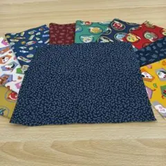 ★C125★ カットクロス/プリント生地/国産/25cm×25cm/10点