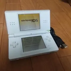 ニンテンドーDS Lite ホワイト 本体 充電ケーブル付き