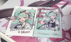 初音ミク スカイツリー コラボカフェ 特典 カード
