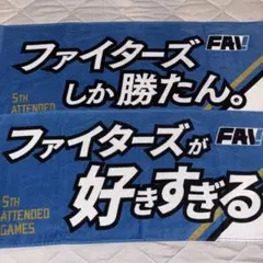 ファイターズ FAV限定 タオル