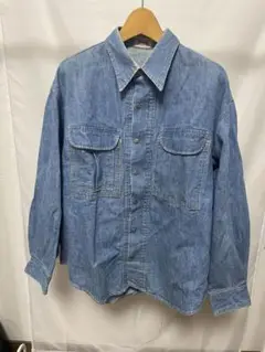 古着 Men's Valman ヴィンテージ デニムシャツ ワークシャツ M