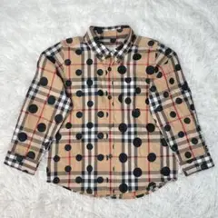 BURBERRY バーバリー チェック ノバチェック 水玉 ポルカドット シャツ