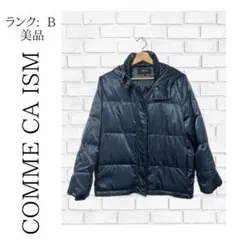 【美品】 COMME CA ISM ダウンジャケット 冬 ネイビー ✓667