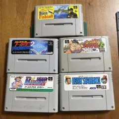 【端子清掃・一発起動】SFC ソフトまとめ5本(B44)