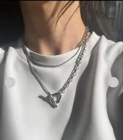 tresbyjewelry 2way シルバーネックレス