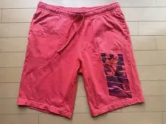 NIKE ハーフパンツ　綿　赤　短パン