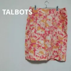 1点限り♥TALBOTS 花柄タイトスカート サイズ14