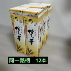 【完全未解体・折りたたみなし】 焼酎紙パック 同一銘柄　合計12本