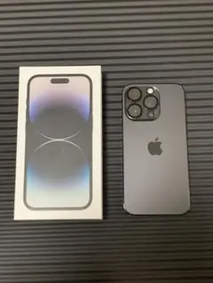 iPhone14Pro スペースブラック256GBバッテリー100%SIMフリー
