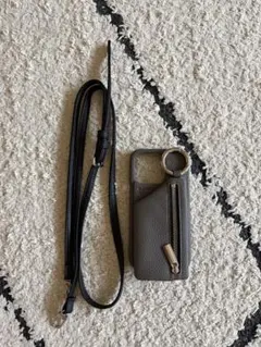 ajew エジュー iPhone14proケース グレー