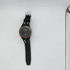 クロノグラフ腕時計 ブラック