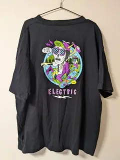 ELECTRIC スケートボード Tシャツ ムラサキスポーツ XL ブラック