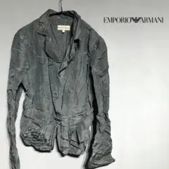 EMPORIOARMANI エンポリオアルマーニ テーラードジャケット しわ加工