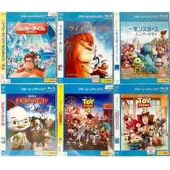 ディズニー映画ライオンキング トイ・ストーリー43ブルーレイBlu-rayセット