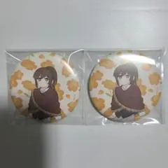 進撃の巨人　Botania マット缶バッジ　サシャ