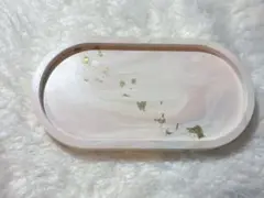 ジェスモナイト　マーブル模様トレイ