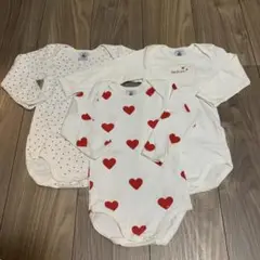 Petit Bateau ベビー肌着 3枚セット　18m/81㎝