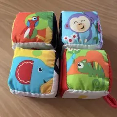 Fisher Price フィッシャープライス 布製ブロック 知育玩具