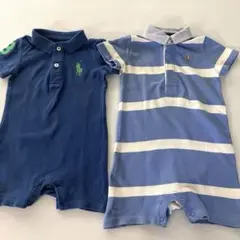 ラルフローレン　ロンパース　２点まとめ売り 75
