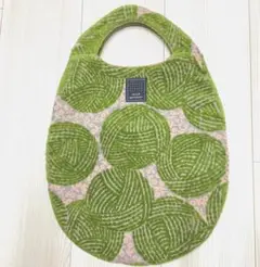 ミナペルホネン woolly ball エッグバッグ