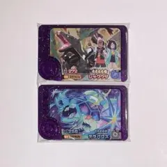 新品　ポケモンフレンダ　テラパゴス　六英雄黒いレックウザ　リコ　ロイ