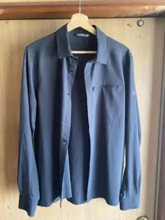 【美品】 ARC'TERYX スカイライン シャツ 長袖 Mサイズ 黒