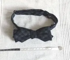 アレクサンダーオルチ ウール チェック柄 蝶ネクタイ