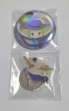 ツイステ いただきますver. 缶バッジ&アクスタ ルーク