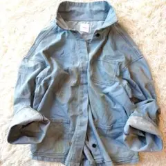 AMERI アメリ GOOD OLD DENIM JK ヴィンテージ風 汚れ加工