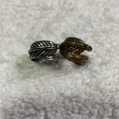 【最終値下げ】アングリッド フェザー リング 2個セット ♩