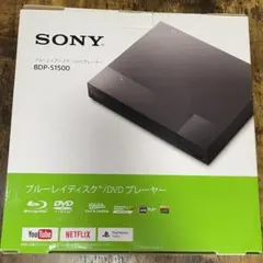 SONY BDP-S1500 ブルーレイディスク DVDプレーヤー