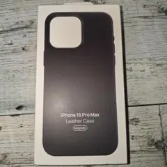 新品 iPhone16promax レザーケース ブラック 互換