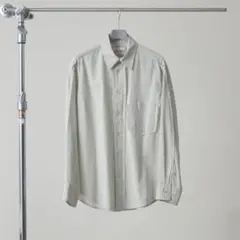 NVRFRGT　GARMENTDYEDDOBBYSTRIPEDSHIRTサイズ1