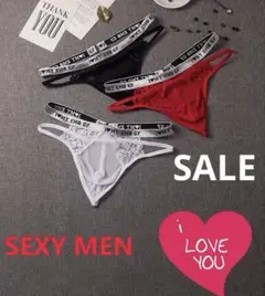 ★SALE★ sexy men's luxury T back 3ps