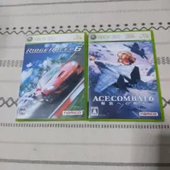XBOX360 リッジレーサー6&エースコンバット6セット