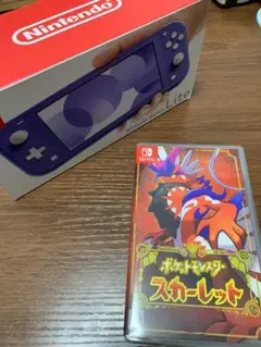 Switch Lite ブルー u0026 ポケットモンスター スカーレット 早期購入