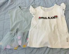 enchanté petit チュールスカート付きTシャツ 110