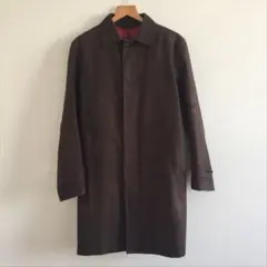 SHIPS シップス トレンチコート ロングコート ハリスツイード ライナー付き