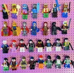 【96】　レゴ互換品　ミニフィグ被り無し30体セット