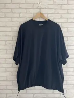 S.F.C SUPER BIG ドロスト Tシャツ ポリエステル 25SS 黒