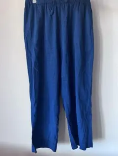 美品✨トゥジュー toujours 花柄パンツ　ネイビー　2 WOMEN'S】TOUJOURS（トゥジュー）“Relax Pants - LIBERTY BLUE