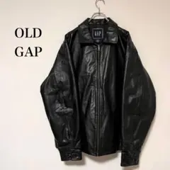 【状態良好】オールドギャップ シングルライダースジャケット Lサイズ ブラック