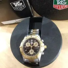 良品 タグホイヤー プロフェッショナル 200mm防水 クォーツ時計